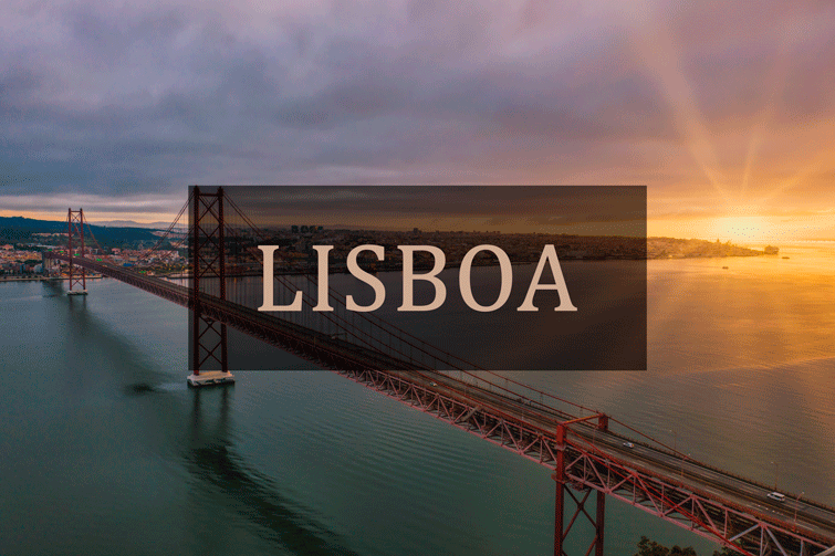 via aérea da cidade de Lisboa onde pode encontrar lojas onde vender roupa usada